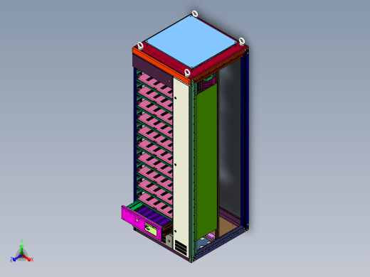 低压抽出式开关柜子