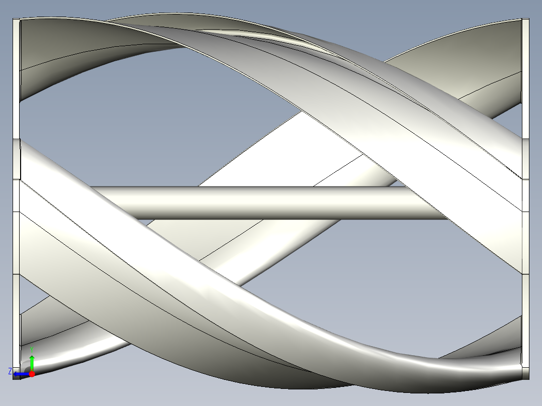 类似旋转楼梯右视图
