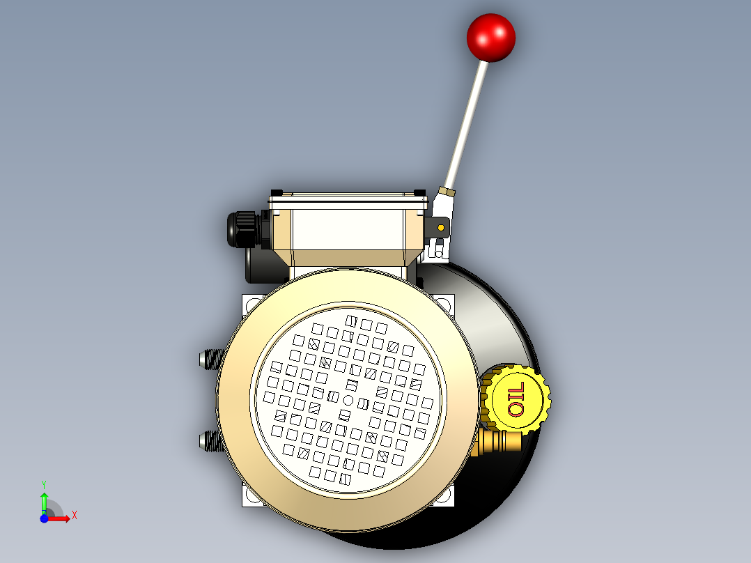 液压动力单元6前视图