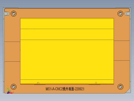 MS1-A-笔记本CNC工装夹具三维模型CNC2外观弧面-220921前视缩略图