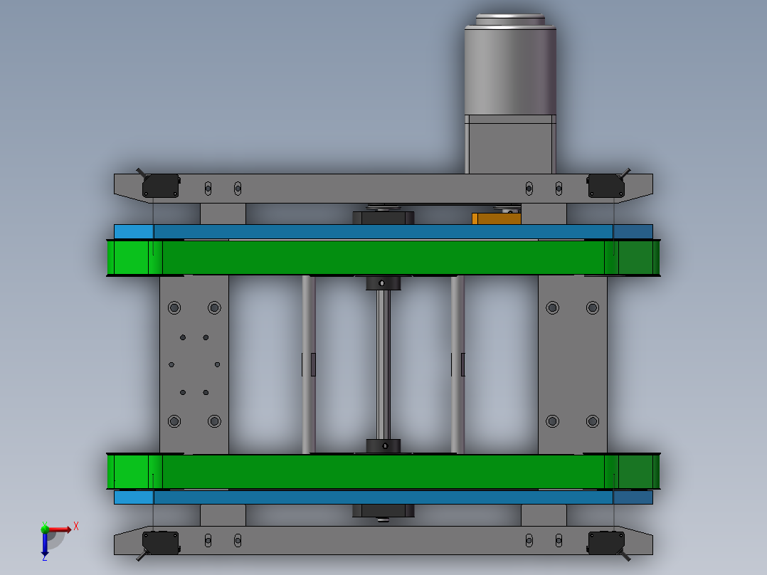 0.46米0.2米俯视图