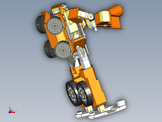 B2004407-变形金刚机器人前视缩略图