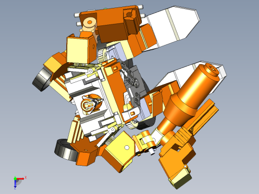 B2004407-变形金刚机器人俯视缩略图