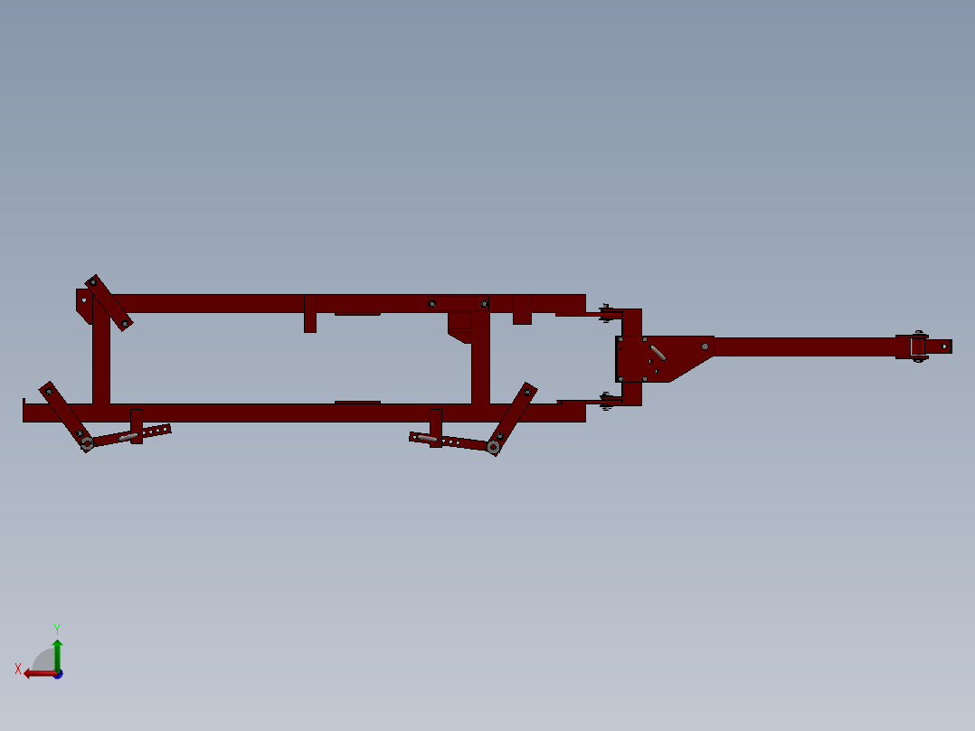 农业机械、播种机(80)后视图