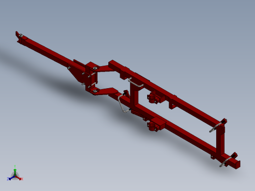 农业机械、播种机(80)正等轴测缩略图