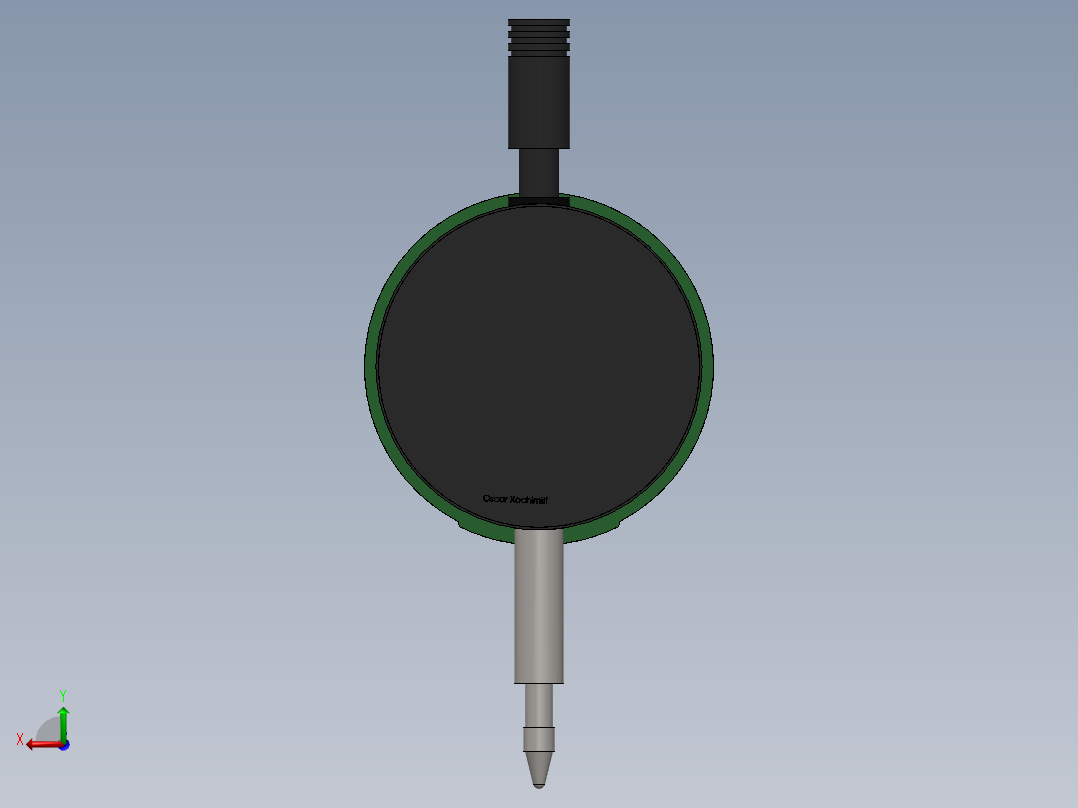 千分表 INSIZE 211后视图