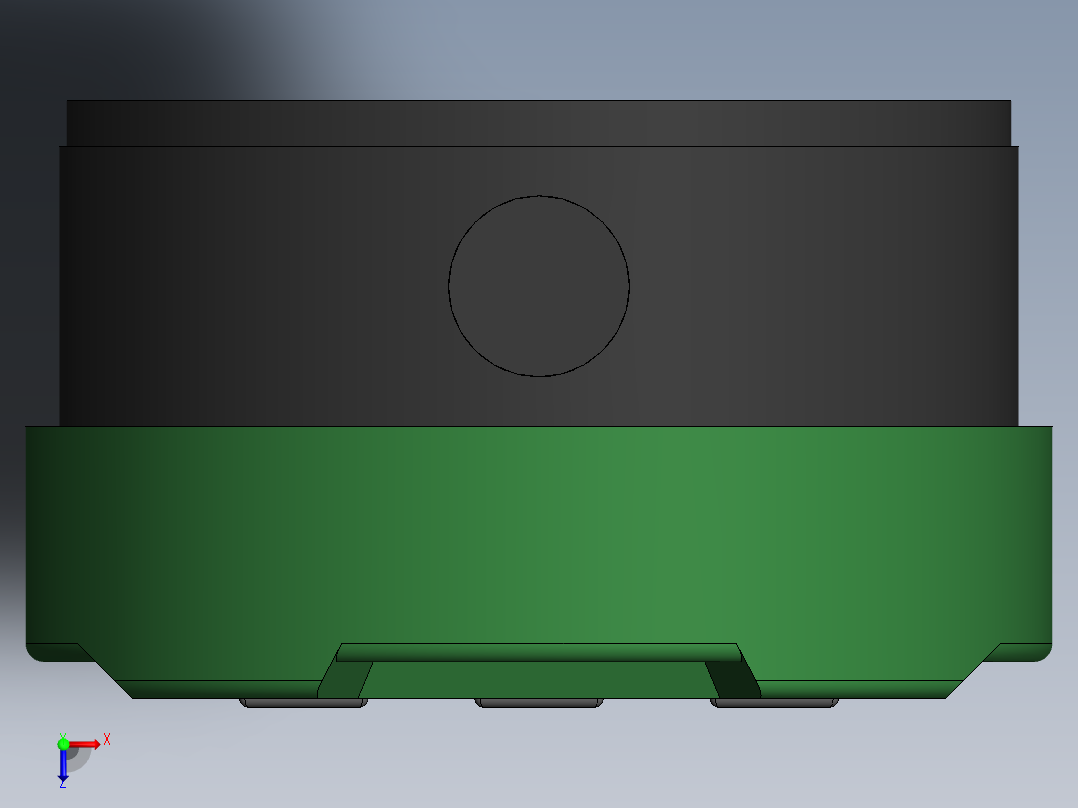 千分表 INSIZE 211俯视图