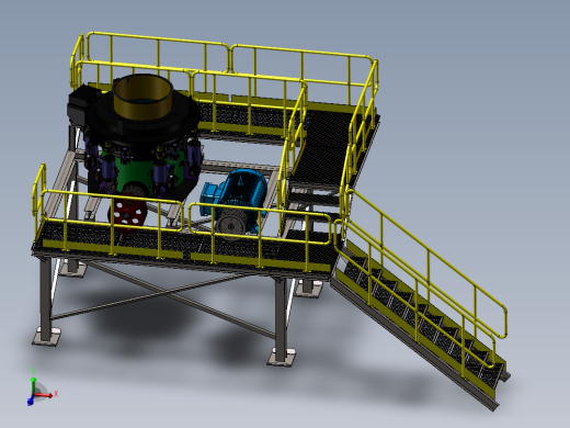 破碎机、圆锥破碎机设备平台