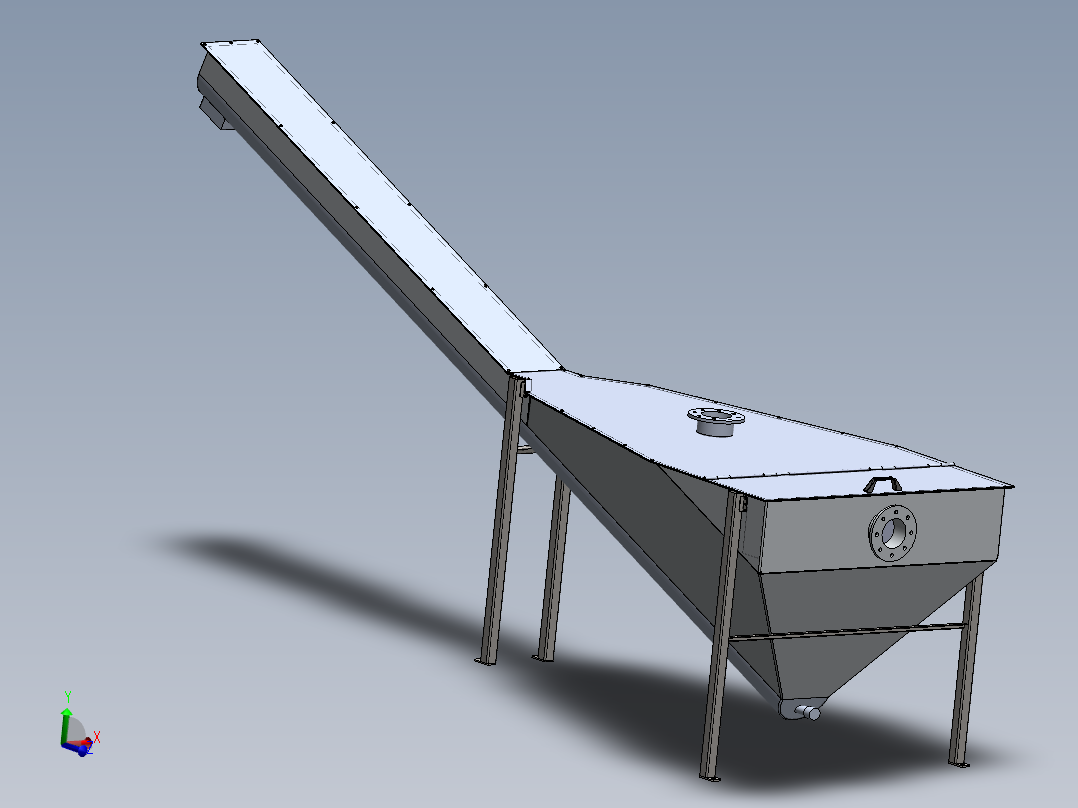 砂粒分离器grit-separator-1832-模型格式为 sw