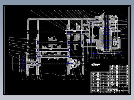 XK5040数控铣床主轴箱、进给机构及控制系统设计