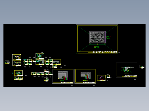 117-131天花角线15 CAD图纸（AutoCAD-ZWCAD设计）