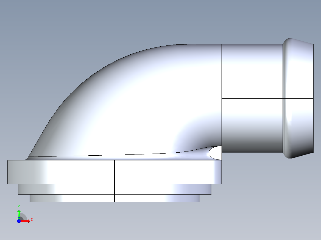 恒温器外壳盖前视图