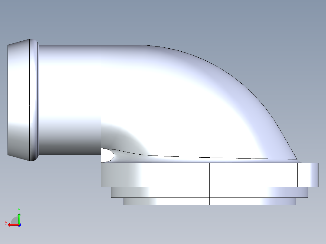 恒温器外壳盖后视图