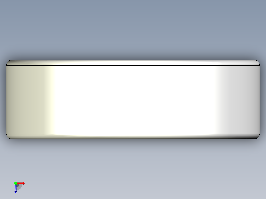 完整的全局参数化米制、双密封MR-2RS系列微型轴承库2024 02 12-深槽、杠杆、MR-2RS、双密封系列微型米制轴承的Solidworks和Step模型俯视图