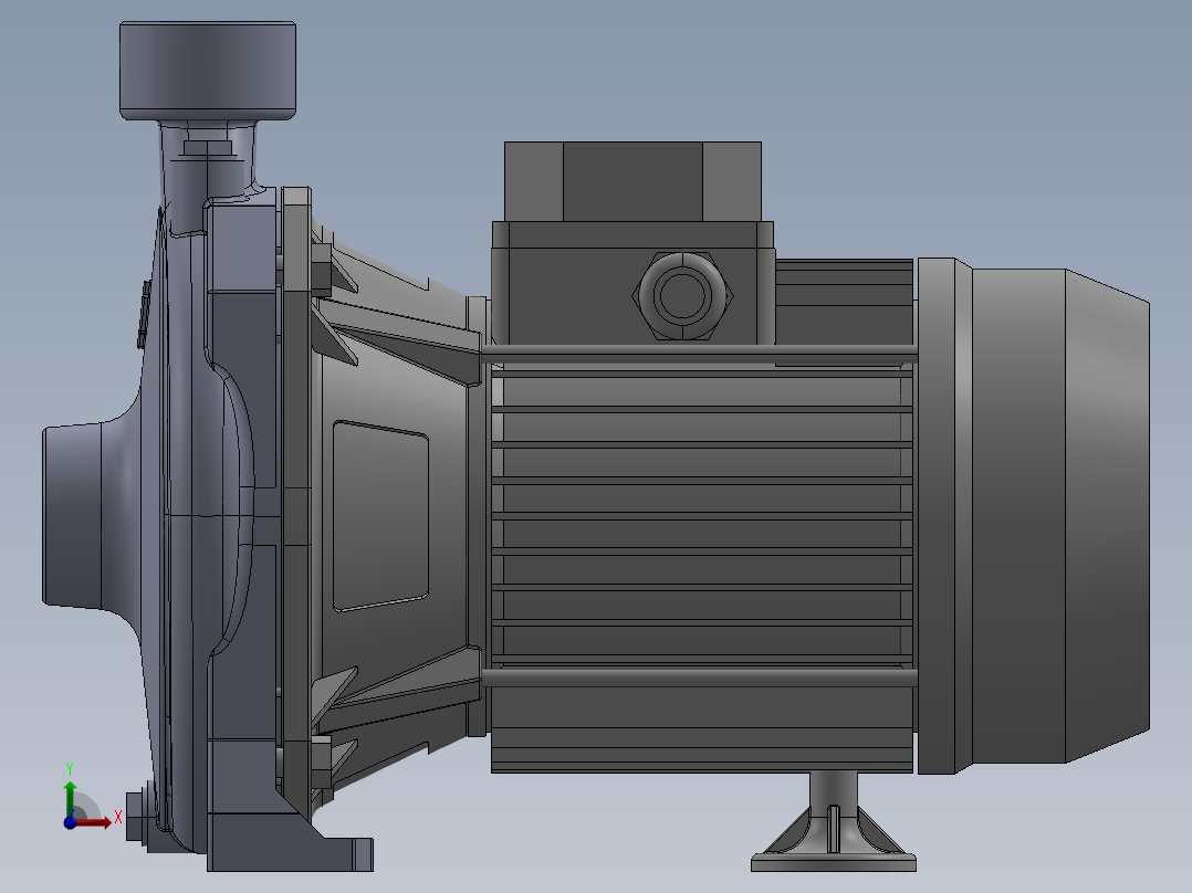 离心机泵Cma 075T前视图