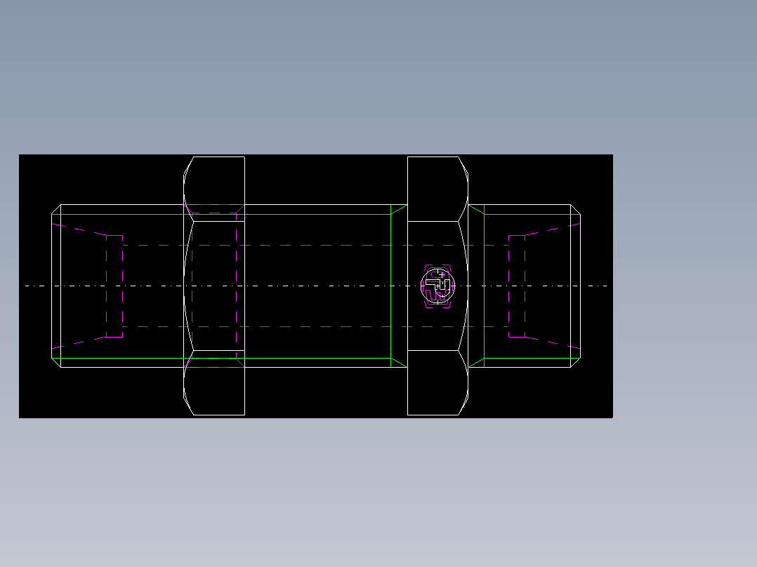 PARKER管接头EO Bulkhead union SV10LOMD71(16)_back