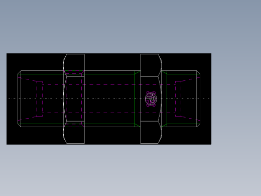 PARKER管接头EO Bulkhead union SV10LOMD71(16)_back