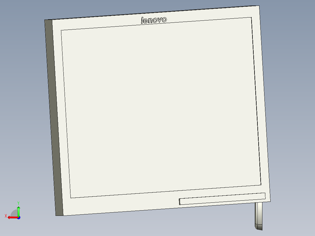 摇臂总装后视图