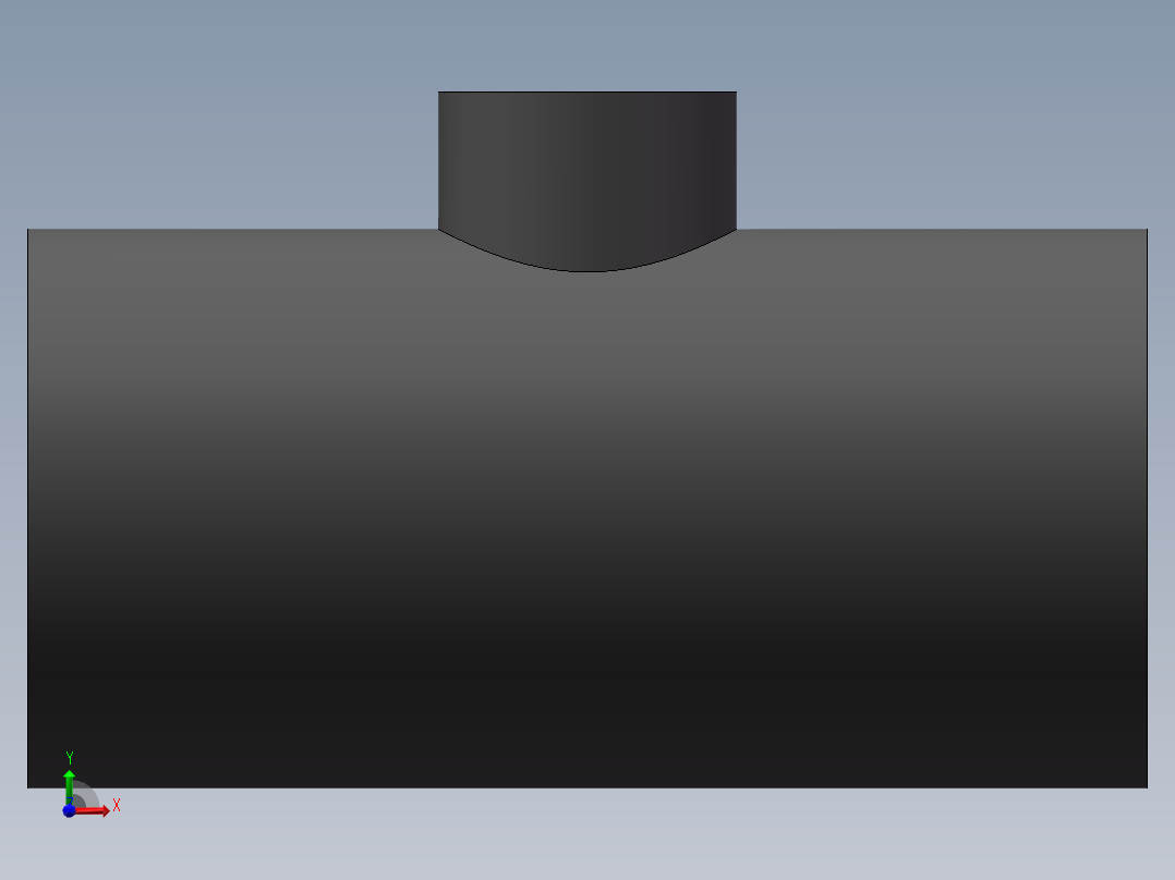 UPVC_RTEE_DN125_50前视图