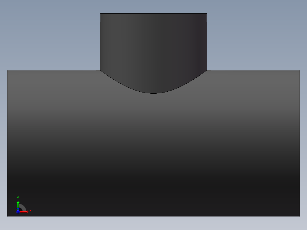 UPVC_RTEE_DN80_32前视图