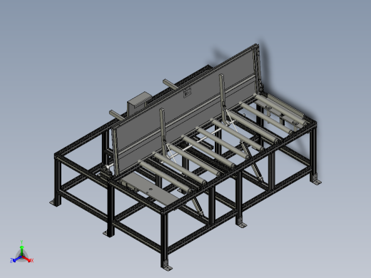 翻转粘定位台正等轴测缩略图