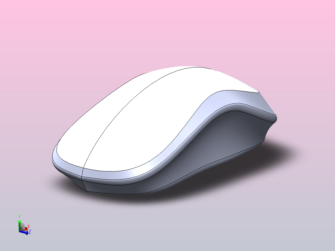 鼠标建模练习主视图