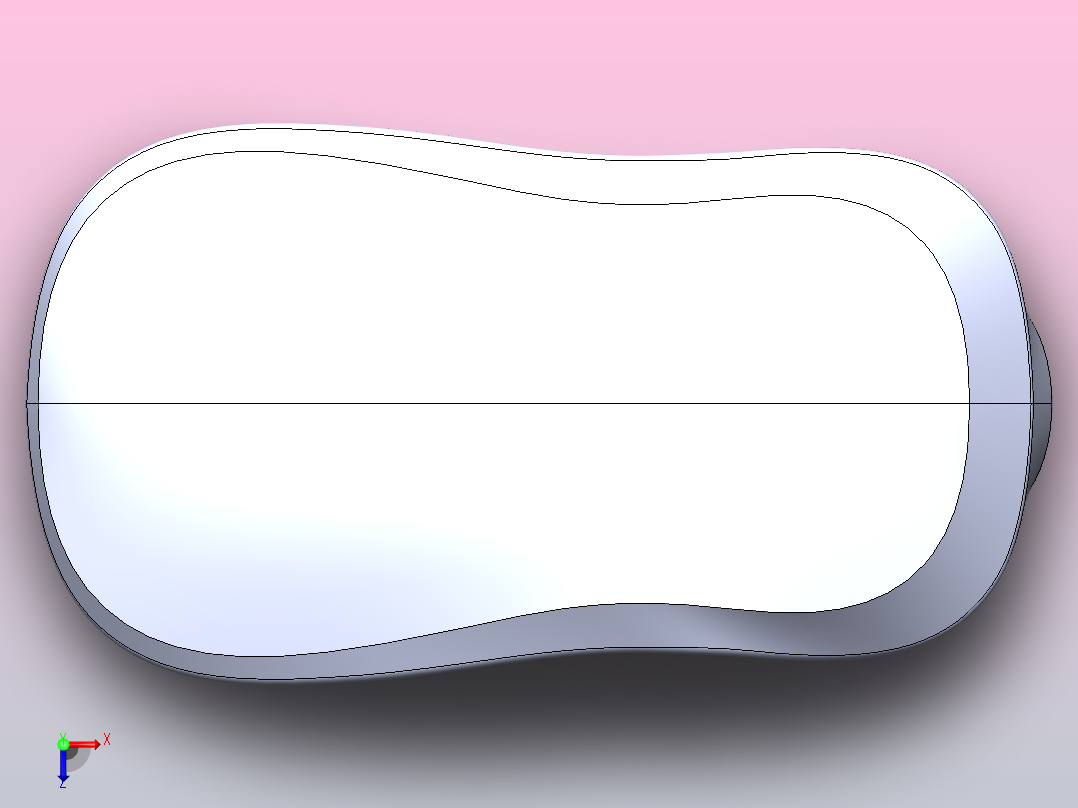 鼠标建模练习俯视图