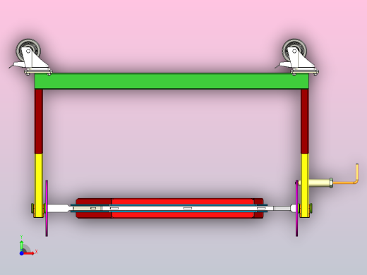 旋转夹具设计前视缩略图