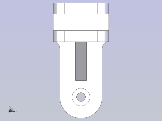 FreeCAD支撑架前视缩略图
