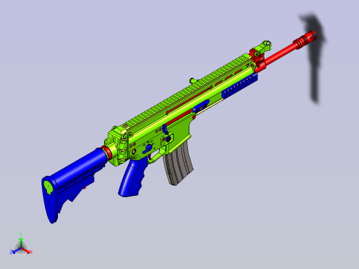 FN Scar-16 Reference Model