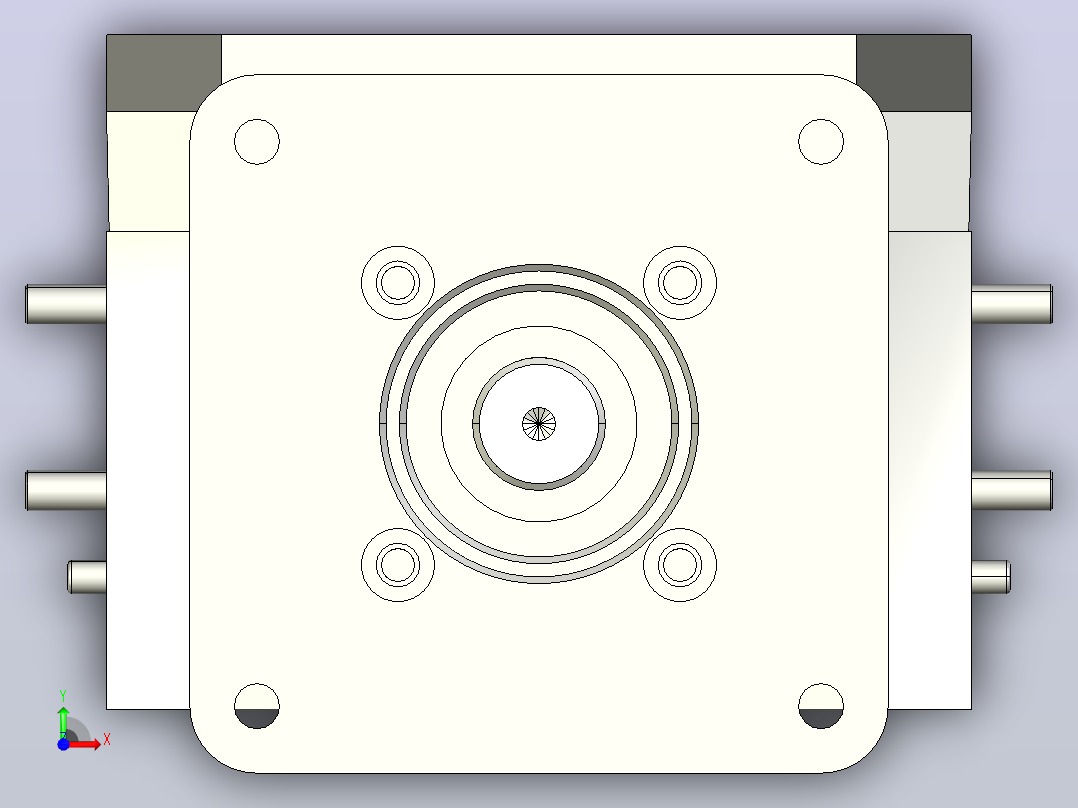 MK1MT-100GF-W160-C1齿形带中间双驱动前视图