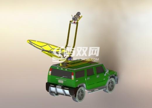 带雷达的悍马 H2缩略图