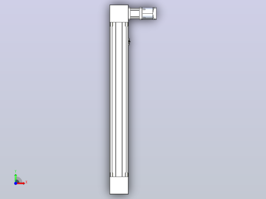 带式直线轴半闭式TPA-ONB-140-256-L850-DR-J90-N3前视缩略图