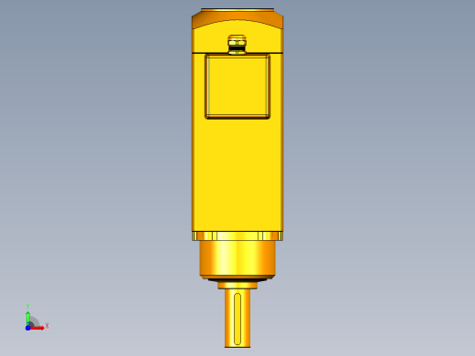 5360B-SF30X68开槽主轴系列手动换刀电主轴[SFM5360B-09-3.7KW-SF]前视缩略图