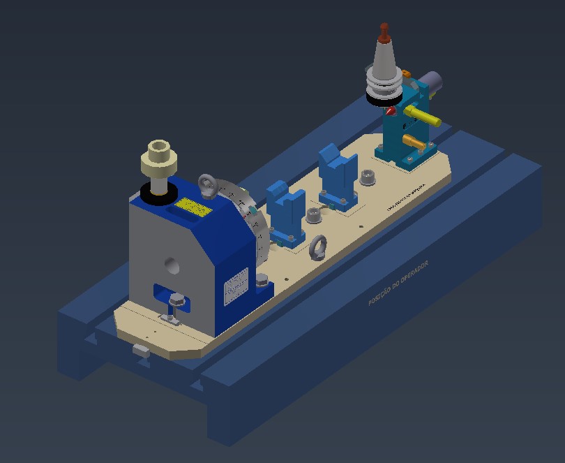 小型铣削工具3D图纸 