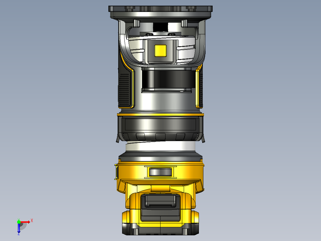 DeWALT DCW600无刷无绳紧凑型路由器(1)俯视图