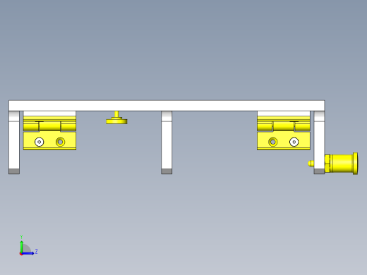 折叠式梯凳左视缩略图