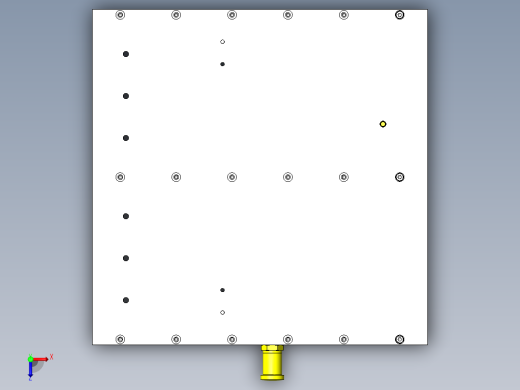 折叠式梯凳俯视缩略图