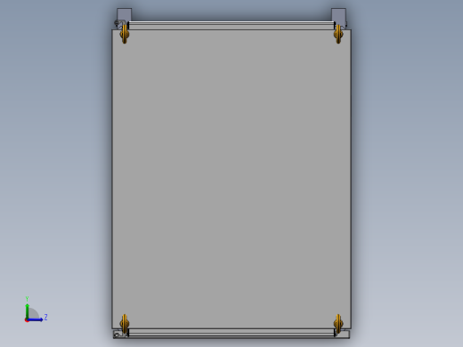 总柜体装配 1800X600X800左视缩略图