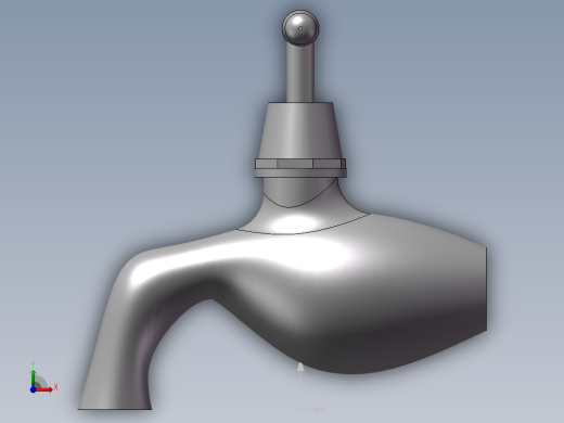 3d水龙头模型前视缩略图