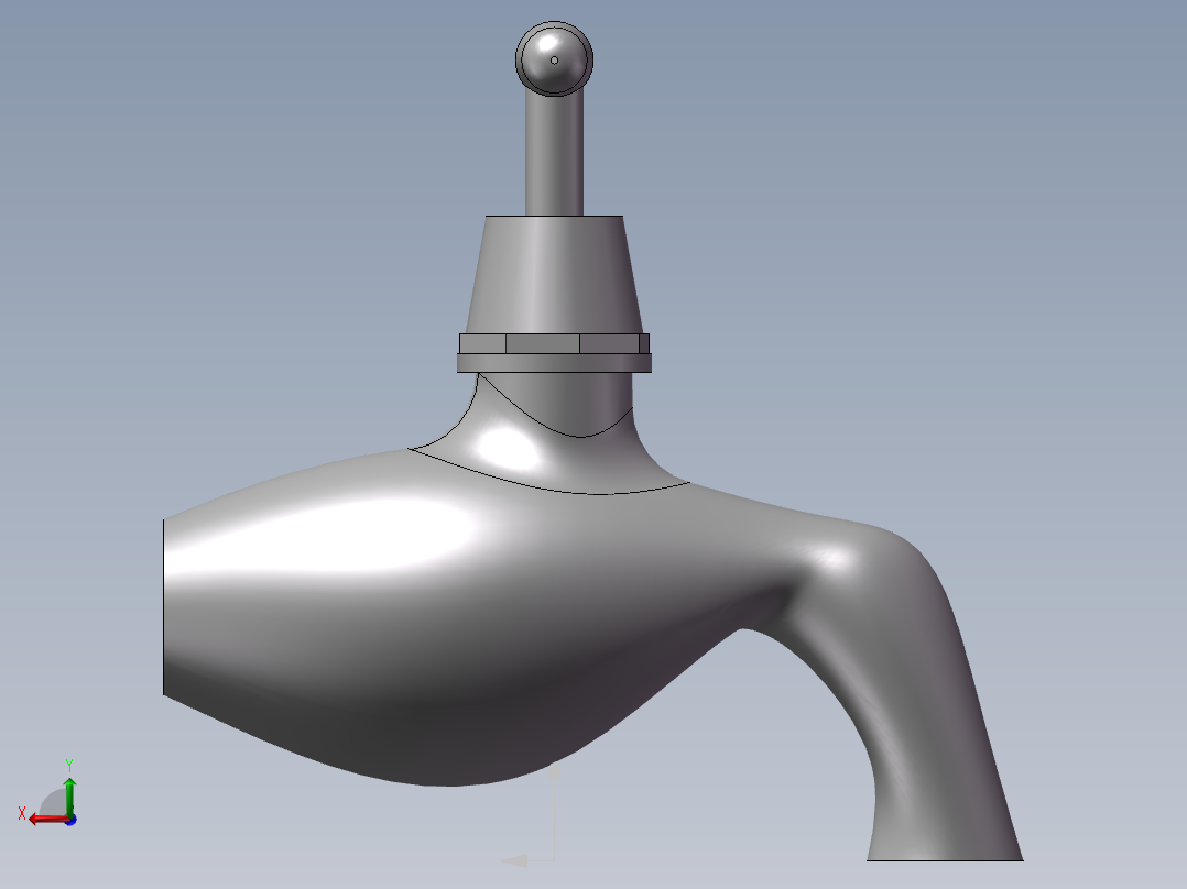 3d水龙头模型后视图