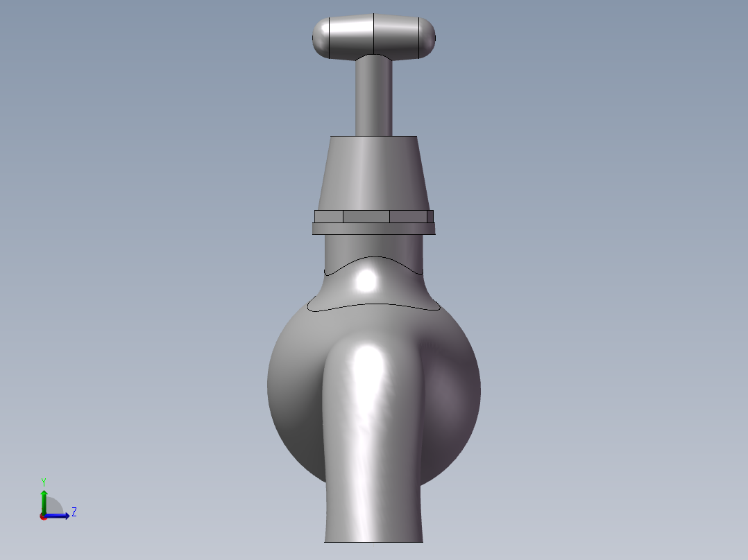 3d水龙头模型左视图