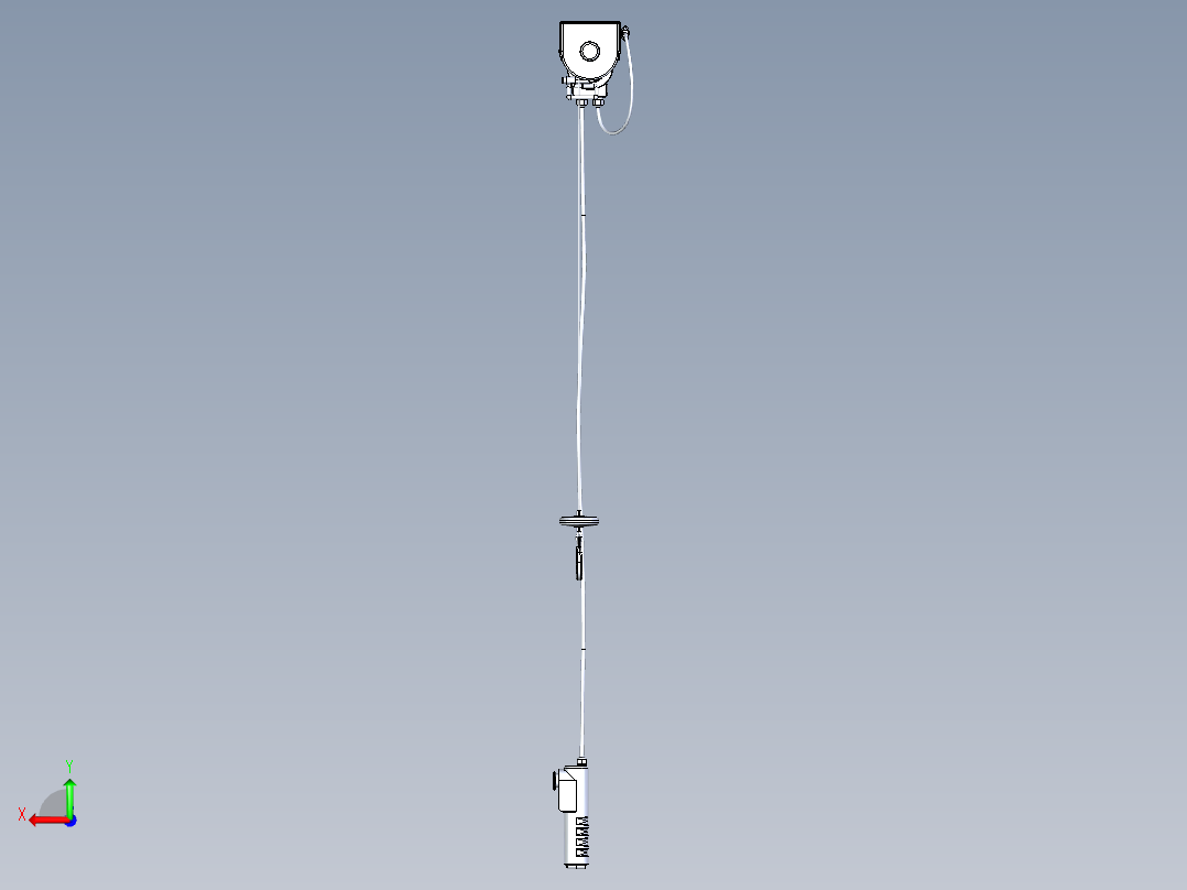 电动葫芦后视图