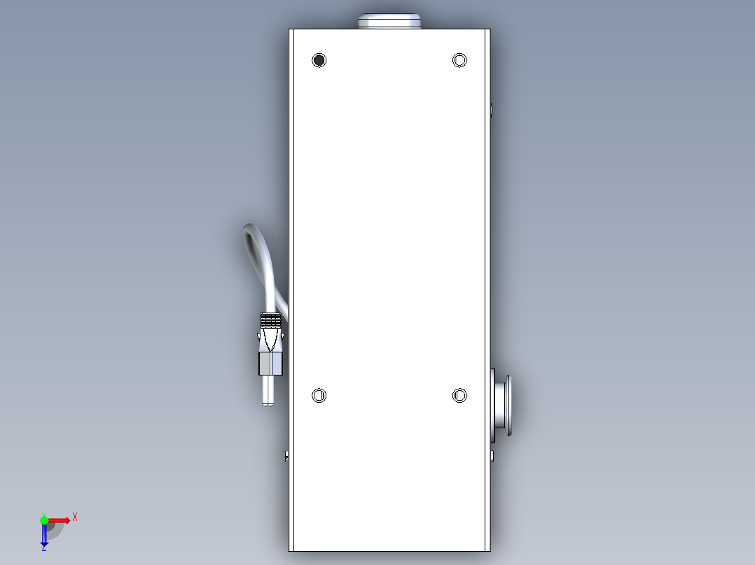 电动葫芦俯视图