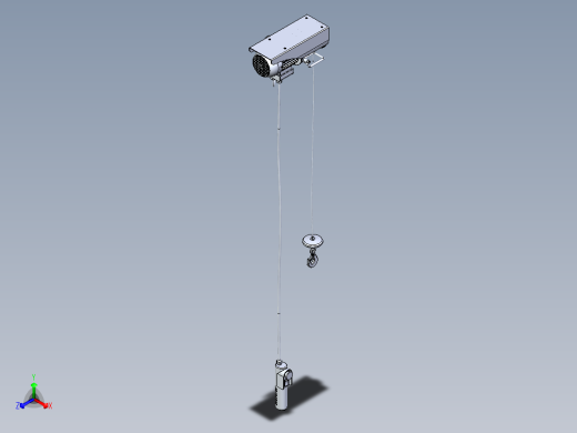 电动葫芦正等轴测缩略图
