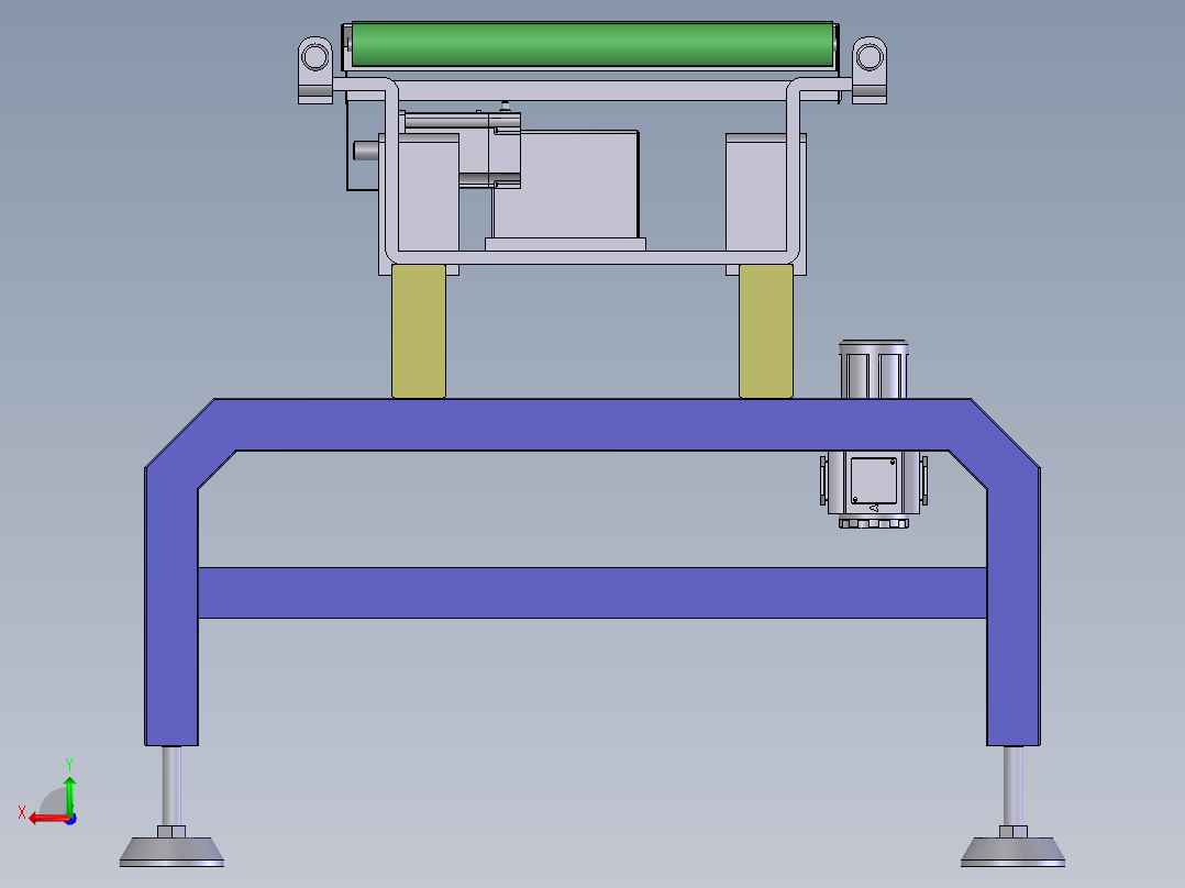 E189 称重输送带后视图
