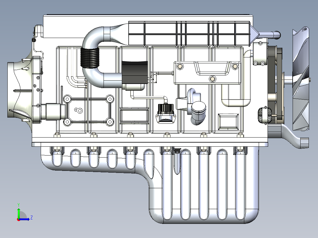 10_底特律柴油机左视图