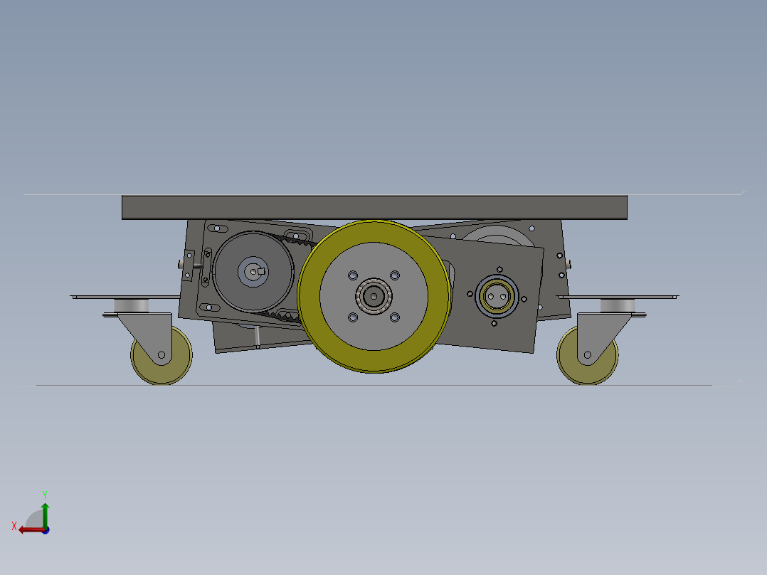 锂电池AGV小车 任务后视图