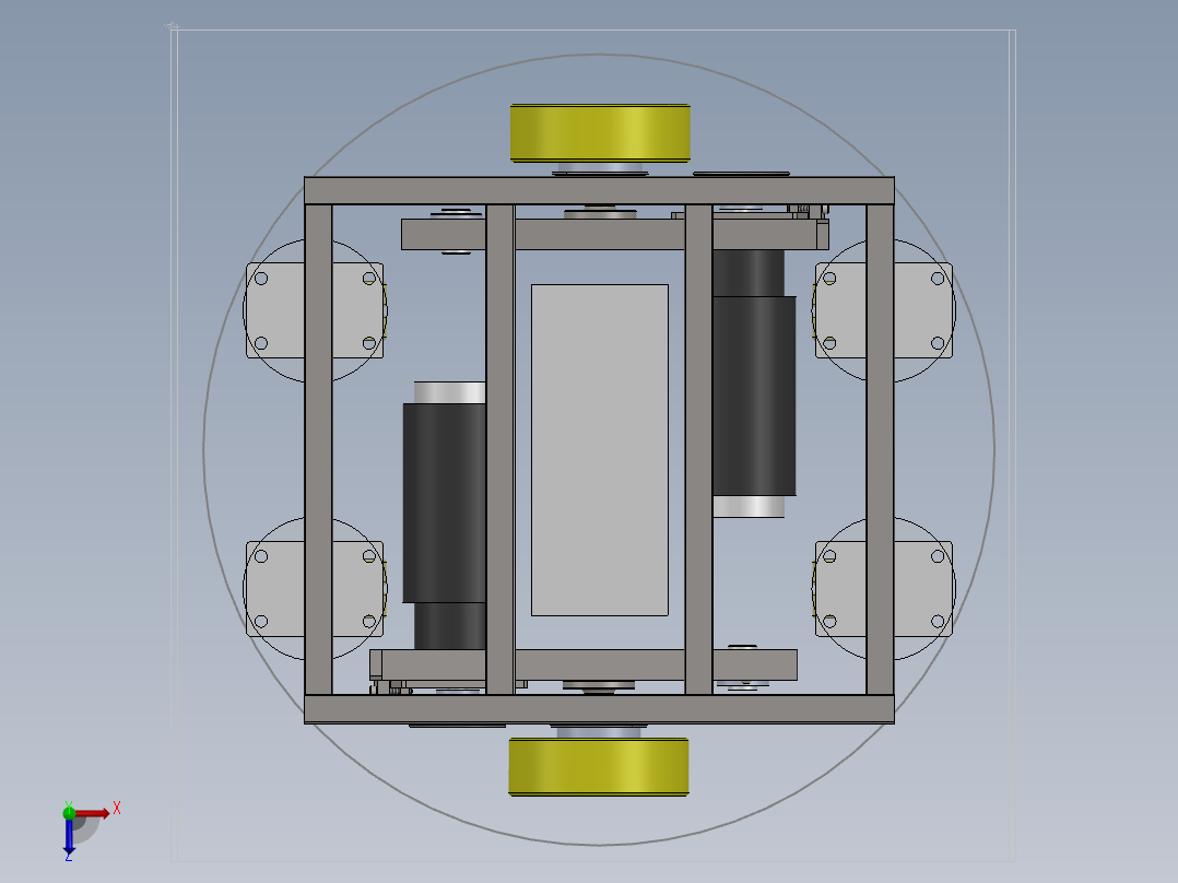 锂电池AGV小车 任务俯视图