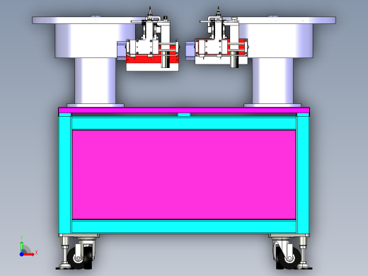 轴承齿轮振动盘送料前视缩略图